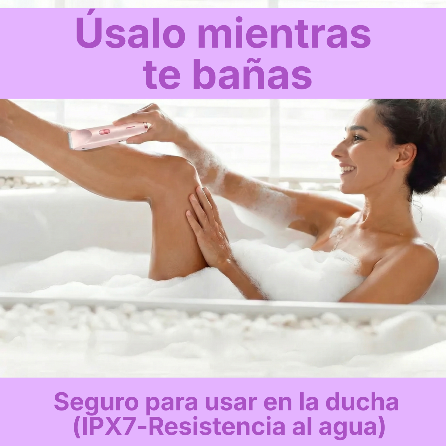 Rasuradora Barmino Bikini Triki® — Sin granitos, sin irritación.