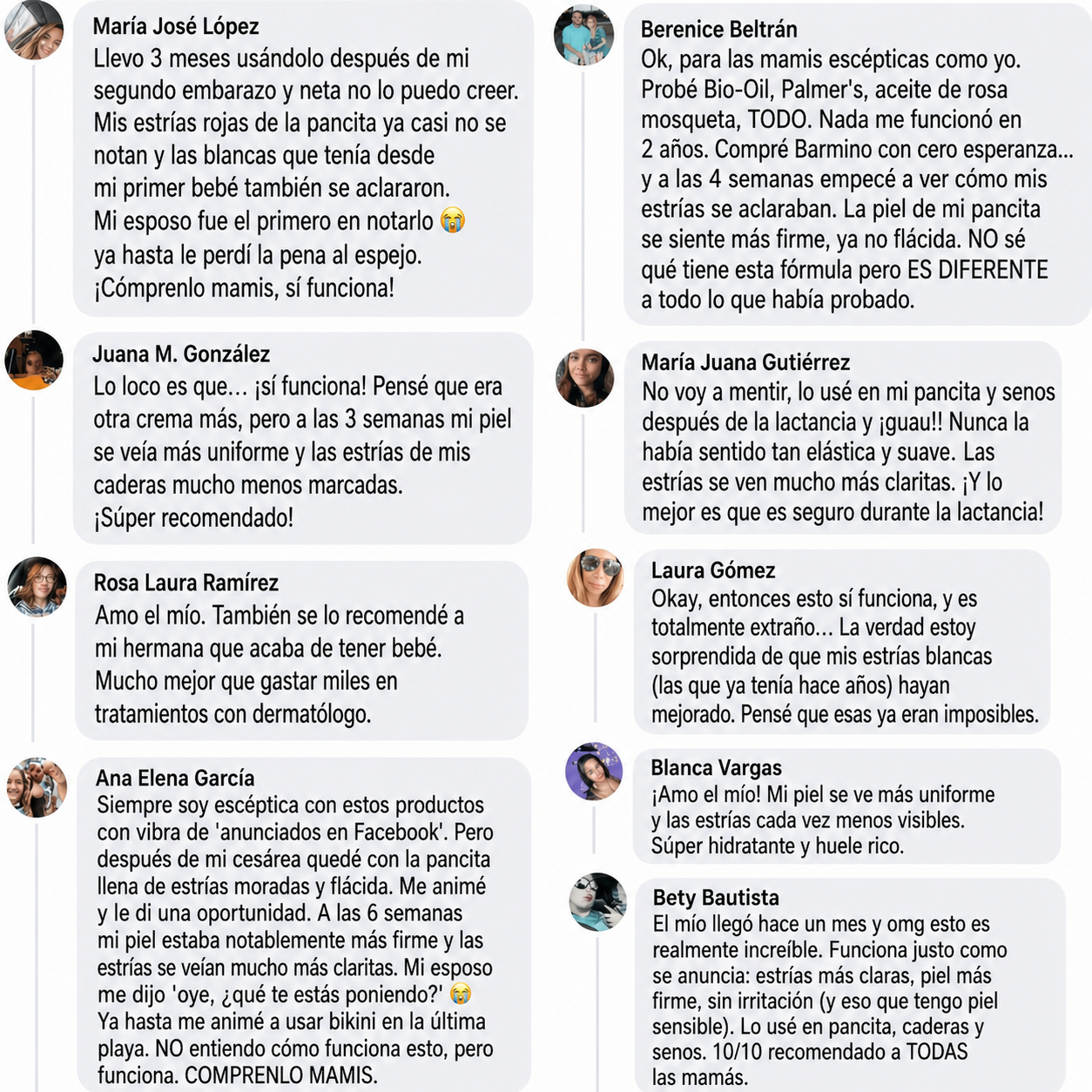(5 Meses - Panza, Muslos y Busto) Tratamiento Barmino® Personalizado Antiestrias y Flacidez Postparto + Guia Masaje Drenante para Grasa Abdominal + Potenciador Dermico Resultados 3X Más Rápido + Acceso Comunidad Mamás Barmino
