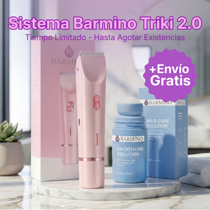 Rasuradora Barmino Bikini Triki®  — Sin granitos, sin irritación.