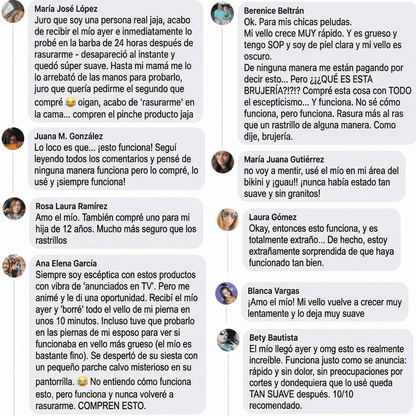 Rasuradora Barmino Bikini Triki®  — Sin granitos, sin irritación.